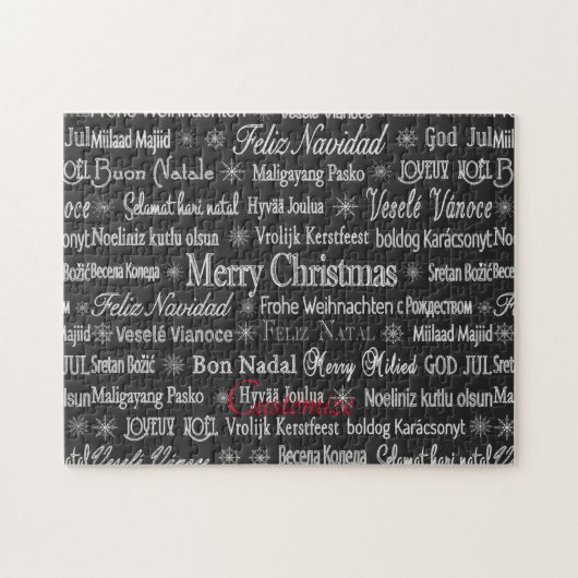 Puzzle Multi-language Merry Christmas Thunder_Cove (Horizontal)
