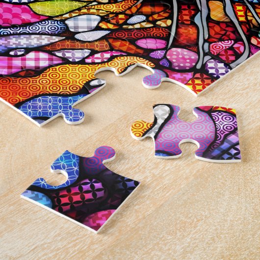 Puzzle Multicolor Cat 708 Motif (Côté)