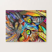 Puzzle Multicolor Cat 711 motif (Horizontal)