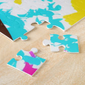 Puzzle Multicolore Black Woman Pop Art (Côté)