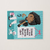 Puzzle Multicultural Belle et brave fille Jigsaw Puzz (Horizontal)