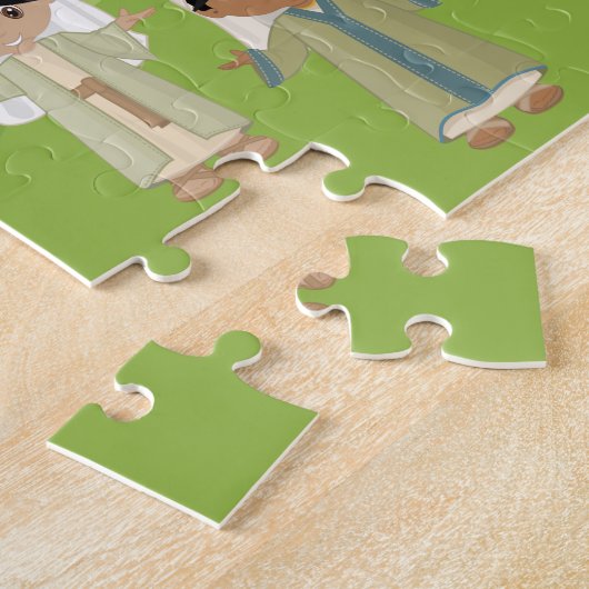 Puzzle Multicultural He est ressuscité Pâques (Côté)