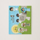 Puzzle Multiculturel Il est ressuscité Pâques (Vertical)