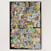 Puzzle Multiples visages du bonheur (Vertical)