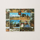 Puzzle Multiview du Maroc, Afrique du Nord, Marrakech (Horizontal)