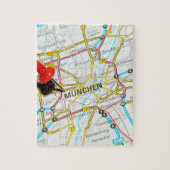 Puzzle Munchen (Munich), Allemagne (Vertical)