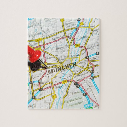 Puzzle Munchen (Munich), Allemagne (Vertical)