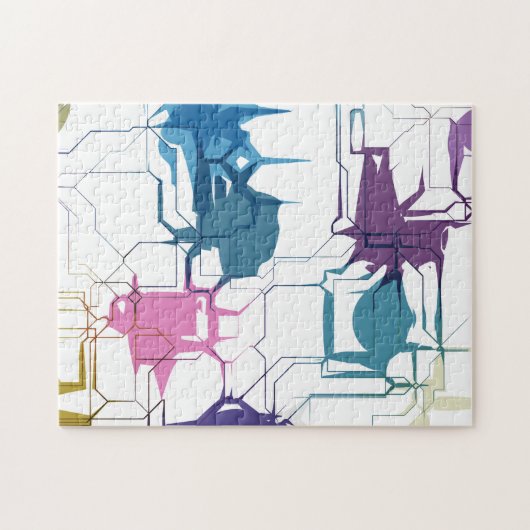 Puzzle Mur criqué (Horizontal)