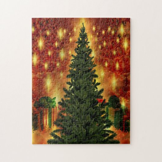 Puzzle Mur d'arbre de Noël (Vertical)