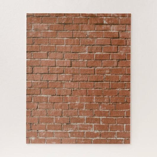 Puzzle Mur de brique rouge rustique (Vertical)