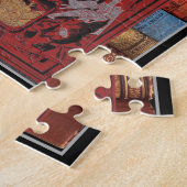 PUZZLE MUR DES LIVRES VINTAGES (Côté)