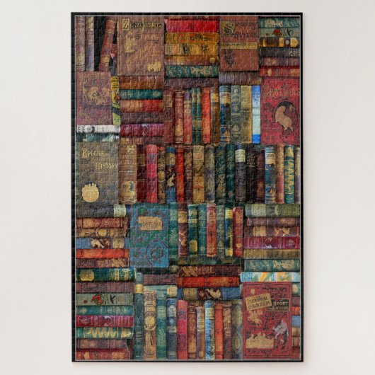 PUZZLE MUR DES LIVRES VINTAGES (Vertical)