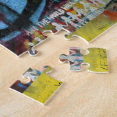 Puzzle Mur des signes de paix à l'envers (Côté)