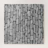 Puzzle Mur en pierre grise, arrière - plan abstrait. (Horizontal)