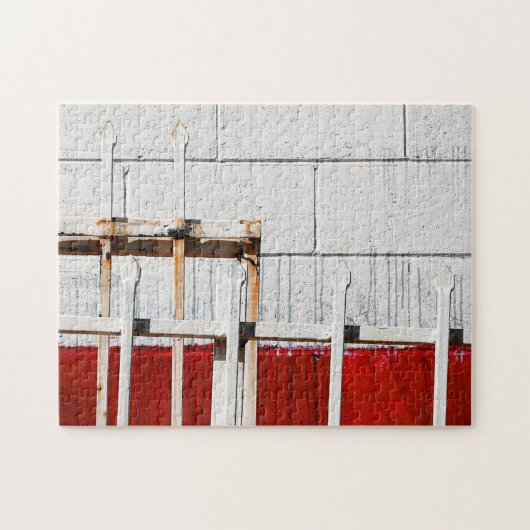 Puzzle Mur peint blanc (Horizontal)