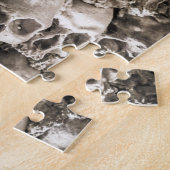 Puzzle Mur Plein De Crânes Et D'Os Dans La Chapelle Des O (Côté)