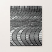 Puzzle Mur rideau en acier et en verre de moderne (Vertical)