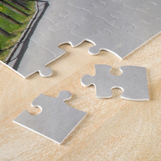 Puzzle Murren en Suisse (Côté)