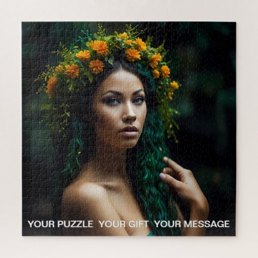 Puzzle Muse forestière enchantée (Vertical)
