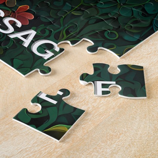 Puzzle Muse forestière enchantée (Côté)