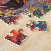 Puzzle Muse sur Pegasus Grecque Mythologie Peinture Vinta (Côté)