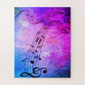 Puzzle musique abstraite (Vertical)