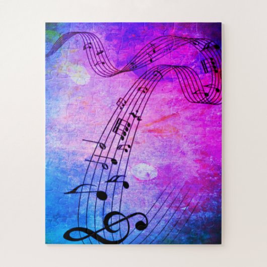 Puzzle musique abstraite (Vertical)