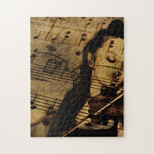 Puzzle Musique Artsy de violon (Vertical)