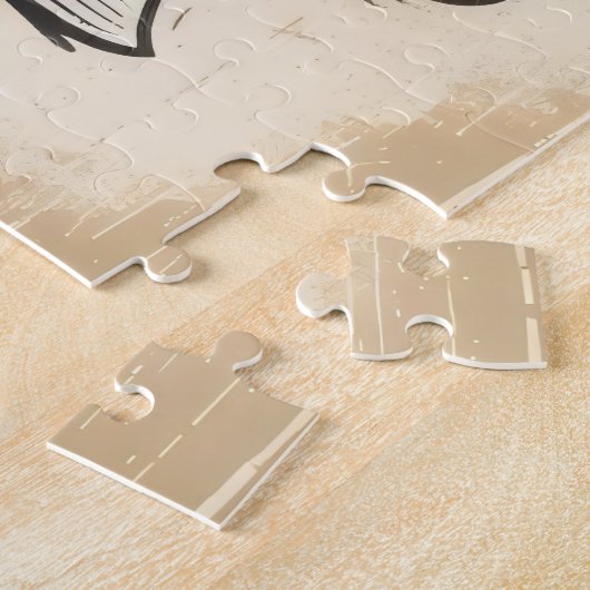 Puzzle Musique country. (Côté)