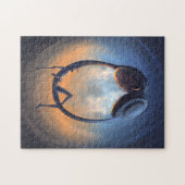 Puzzle Musique d'écoute robotisée des écouteurs (Horizontal)