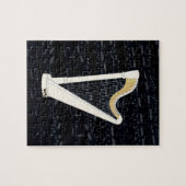 Puzzle Musique d'harpe de pédale (Horizontal)