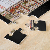 Puzzle Musique d'opéra vintage, Aïda égyptienne de Verdi (Côté)