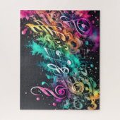 Puzzle musique graffiti (Vertical)