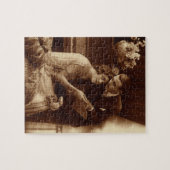 Puzzle Musique romantique vintage, Amour et Romance (Horizontal)