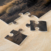 Puzzle Mustang et Montagnes (Côté)