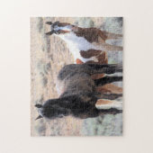 Puzzle Mustangs sauvages de l'Occident (Vertical)