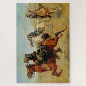 Puzzle "My Bunkie" Western Art de Charles Schreyvogel (Vertical)