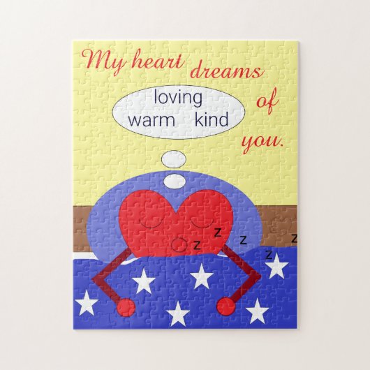 Puzzle My Heart Dreams of You: (Vertical)