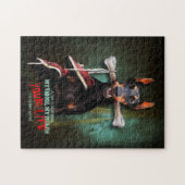 Puzzle My Home, Your Life : Doberman Dog w. Os - Drôle (Horizontal)
