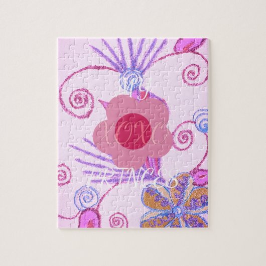 Puzzle My Little Princess : Baby Pink Vector Inspirationa (Vertical)