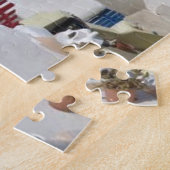 Puzzle Mykonos Grèce Voyage Pittoresque Photo (Côté)