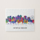 Puzzle Myrtle Beach Caroline du Sud Skyline (Horizontal)