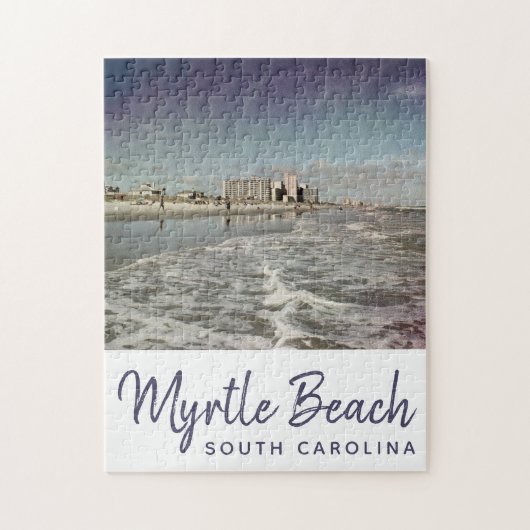 Puzzle Myrtle Beach Caroline du Sud Vintage (Vertical)