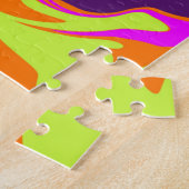 Puzzle Mystère des années 80 Melt Psychedelic Jigsaw Puzz (Côté)
