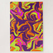 Puzzle Mystère des années 80 Melt Psychedelic Jigsaw Puzz (Vertical)
