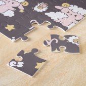 Puzzle Mystic Aries Zodiac Night Bunny et Ram (Côté)