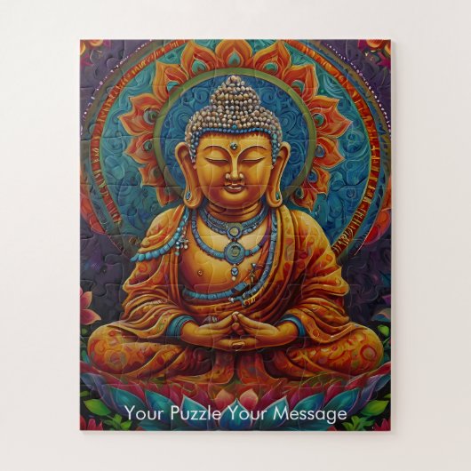 Puzzle Mystic Boho Buddha Mandala (Vertical)