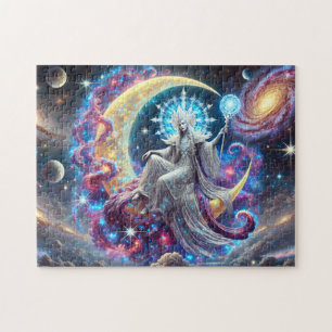 Puzzle Mystic Stargazer Céleste Lune & Galaxie