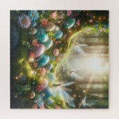 Puzzle Mystical Forest Fairy Magical Spring Eggs (Horizontal)