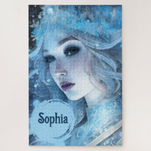 Puzzle Mystical Ice Queen - Imaginaire Winter Goddess Art